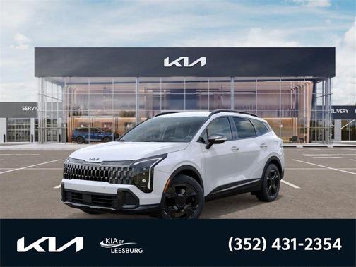 White Pearl 2026 Kia Sportage X-Line