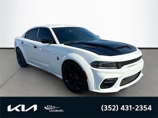 White Knuckle Clearcoat 2022 Dodge Charger SRT Hellcat