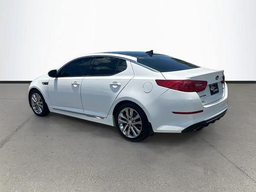 Snow White Pearl 2015 Kia Optima SXL Turbo