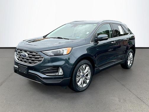 Stone Blue Metallic 2022 Ford Edge Titanium