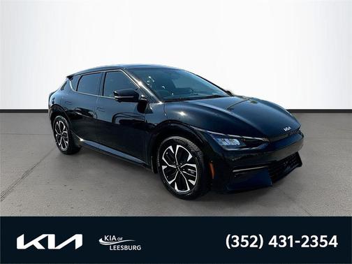 Aurora Black Pearl 2023 Kia EV6 GT-Line