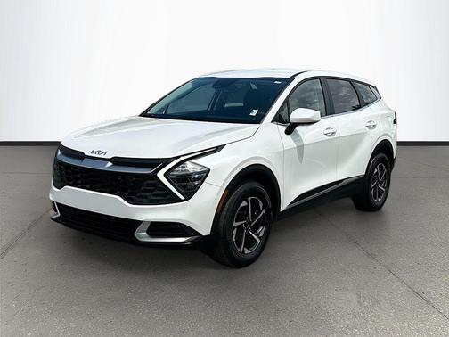 Snow White Pearl 2025 Kia Sportage Hybrid LX