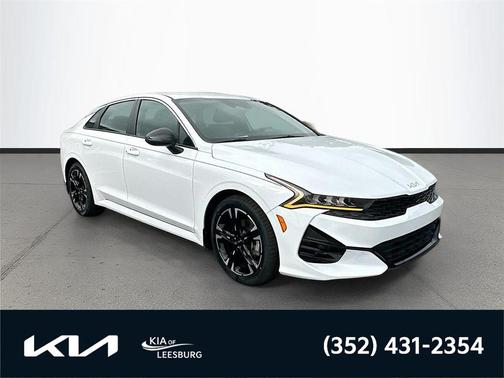 Glacial White Pearl 2022 Kia K5 GT-Line