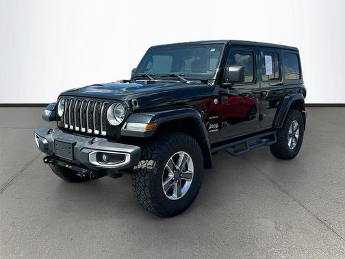 Black 2019 Jeep Wrangler Unlimited Sahara