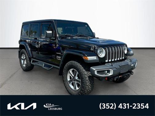 Black 2019 Jeep Wrangler Unlimited Sahara