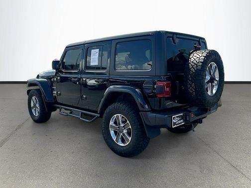 Black 2019 Jeep Wrangler Unlimited Sahara