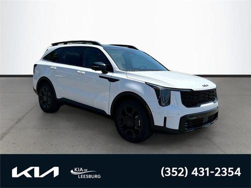White Pearl 2026 Kia Sorento SX