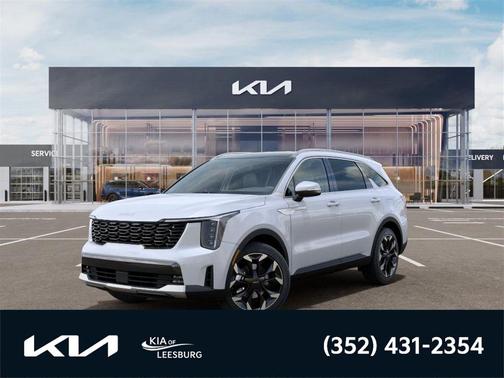 White Pearl 2026 Kia Sorento EX