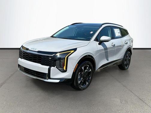 Gray 2026 Kia Sportage Hybrid SX-Prestige