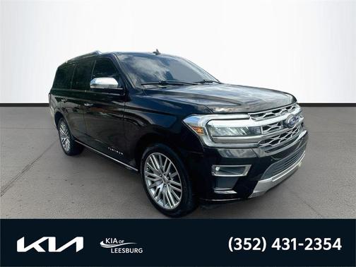 Agate Black Metallic 2022 Ford Expedition Platinum