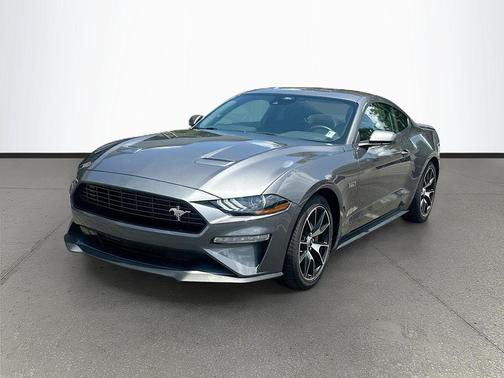 Gray Metallic 2021 Ford Mustang EcoBoost
