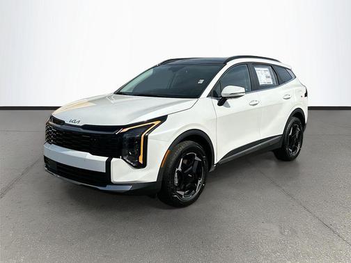 White Pearl 2026 Kia Sportage Hybrid EX