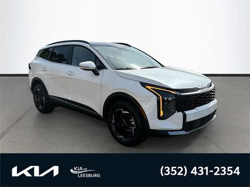White Pearl 2026 Kia Sportage Hybrid EX