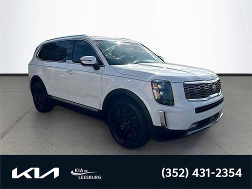 Glacial White Pearl 2021 Kia Telluride SX