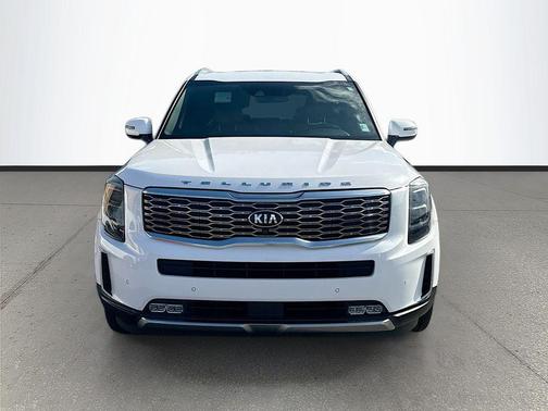 Glacial White Pearl 2021 Kia Telluride SX