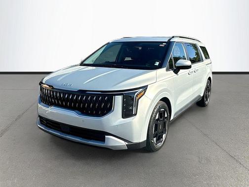 Ivory Silver 2025 Kia Carnival EX