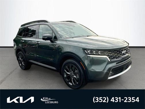Aruba Green 2022 Kia Sorento SX