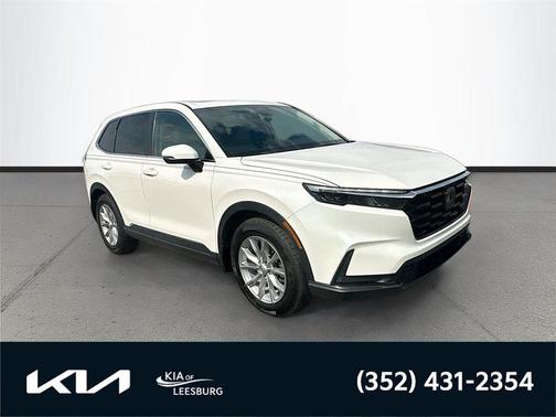 Platinum White Pearl 2023 Honda CR-V EX