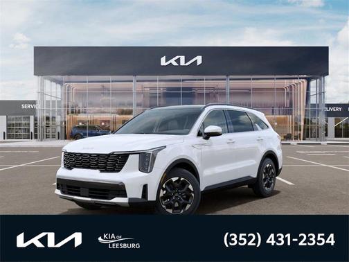 White 2026 Kia Sorento S