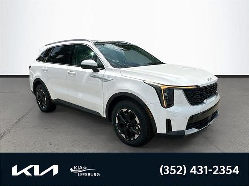 White 2026 Kia Sorento S