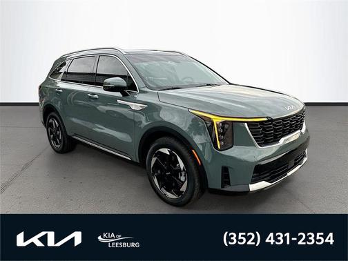 Cityscape Green 2025 Kia Sorento Hybrid EX