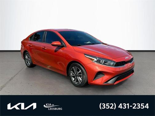 Fire Orange 2022 Kia Forte LXS