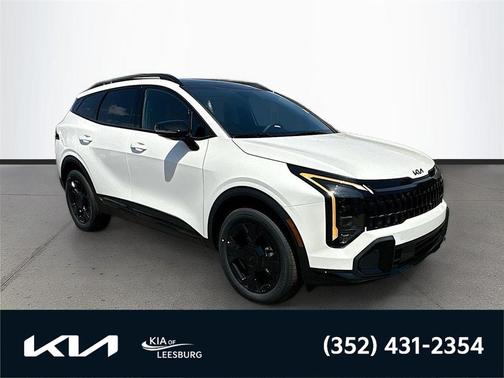 White Pearl 2026 Kia Sportage X-Line