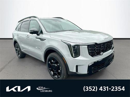 Gray 2026 Kia Sorento SX