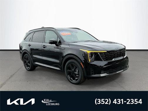Aurora Black Pearl 2026 Kia Sorento Hybrid SX Prestige