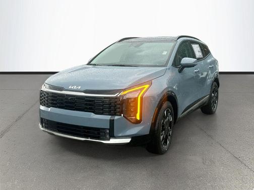 Heritage Blue 2026 Kia Sportage Hybrid SX-Prestige