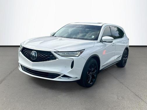 White 2023 Acura MDX Technology