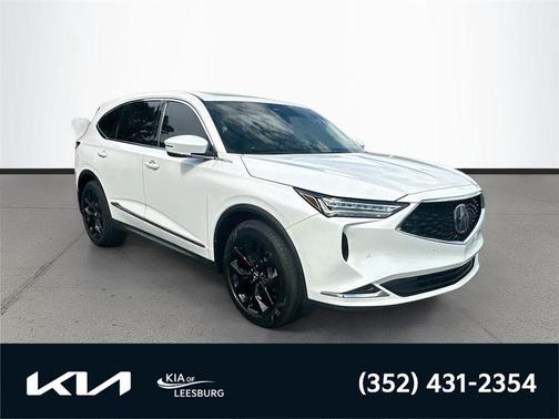 White 2023 Acura MDX Technology
