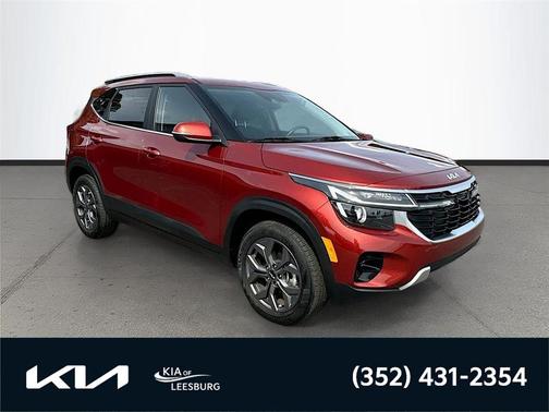 Mars Orange 2024 Kia Seltos S