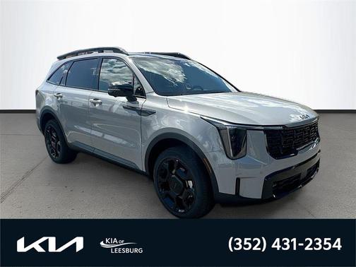 Gray 2026 Kia Sorento SX