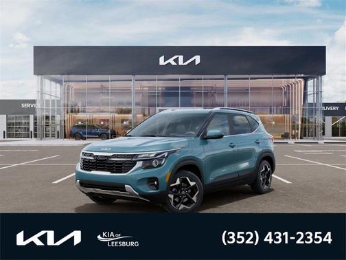 Blue 2026 Kia Seltos EX