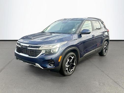 Dark Ocean Blue 2024 Kia Seltos EX