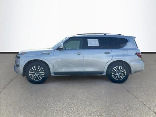 Brilliant Silver Metallic 2023 Nissan Armada SL 2WD