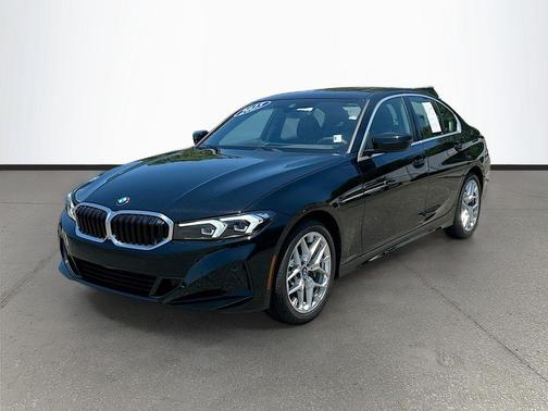 Jet Black 2025 BMW 330 330i