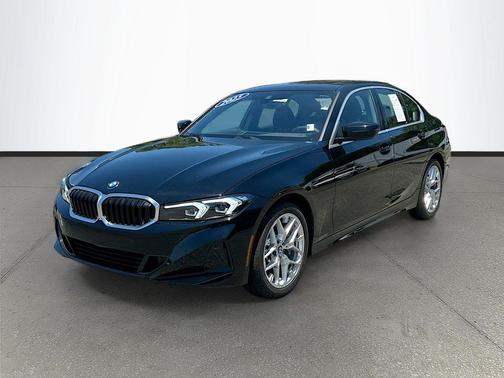 Jet Black 2025 BMW 330 330i