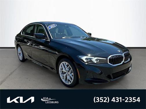 Jet Black 2025 BMW 330 330i
