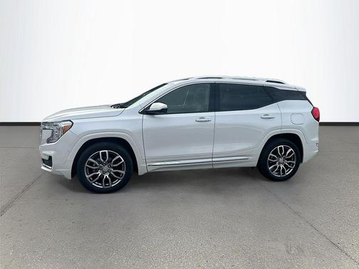 White Frost Tricoat 2024 GMC Terrain Denali