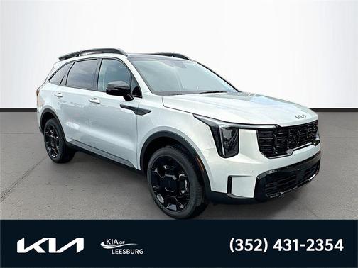 Ivory Silver 2026 Kia Sorento EX