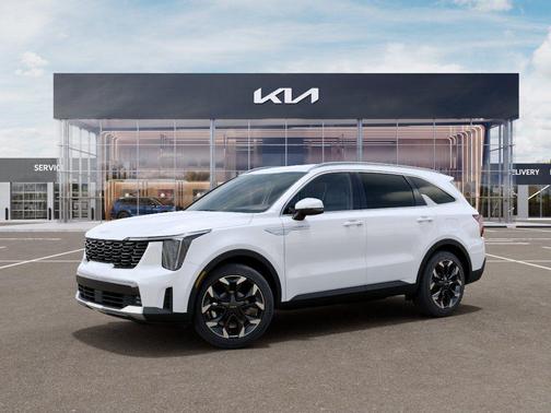 White 2026 Kia Sorento EX