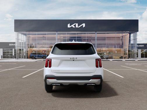 White 2026 Kia Sorento LX