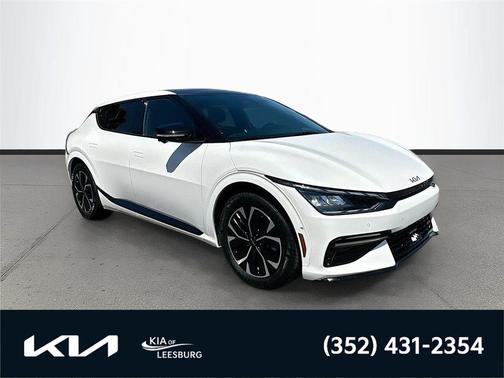 Snow White Pearl 2022 Kia EV6 GT-Line