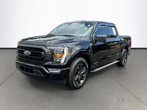 Agate Black Metallic 2021 Ford F-150 XLT