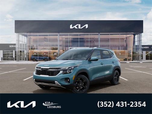Blue 2026 Kia Seltos EX