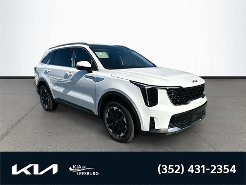 White 2026 Kia Sorento S