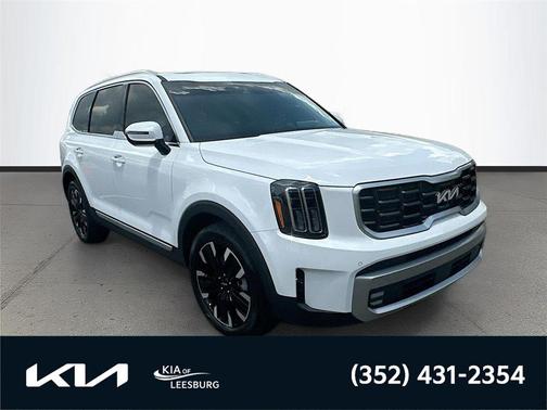 Glacial White Pearl 2023 Kia Telluride SX Prestige