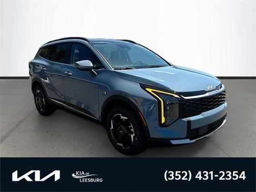 Heritage Blue 2026 Kia Sportage Hybrid EX